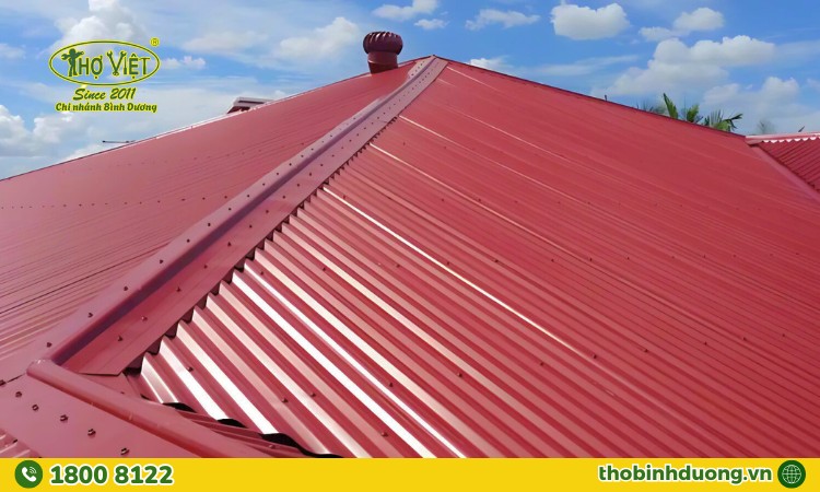 Thợ Bình Dương cam kết báo giá chi tiết và minh bạch cho dịch vụ thay mái tôn tại Dĩ An