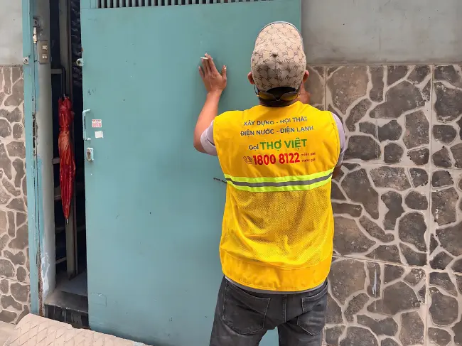 Ảnh dịch vụ sơn sửa nhà thợ bình dương