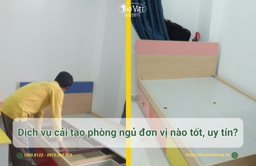 Báo giá dịch vụ cải tạo phòng ngủ Bình Dương mới nhất