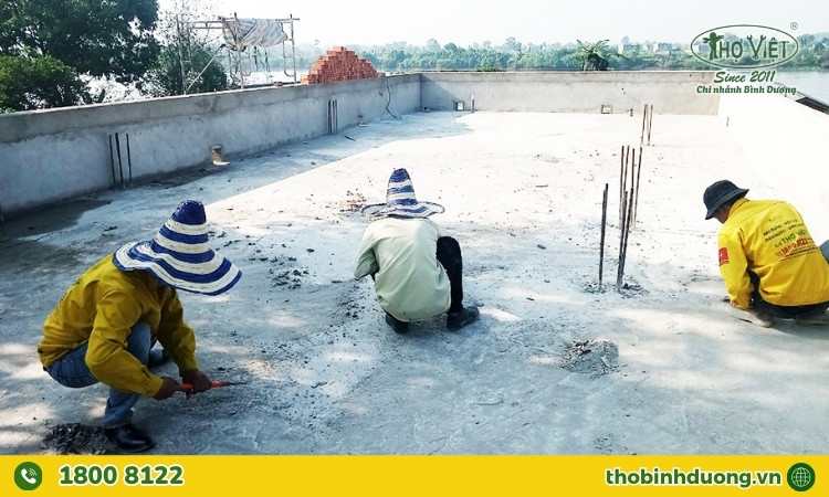 Dịch vụ cải tạo sân thượng Thợ Bình Dương