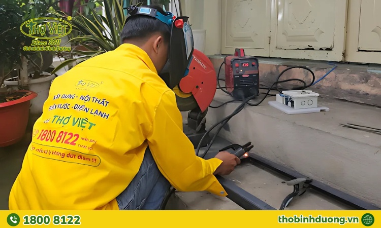 Các hạng mục thợ nhôm kính Bình Dương thi công