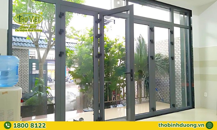 Ưu điểm vật liệu nhôm kính tại Dĩ An
