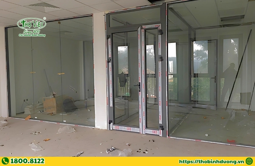 Ưu điểm vật liệu nhôm kính tại Tân Uyên