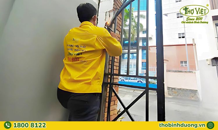 Hạng mục sửa cửa sắt tại Bình Dương