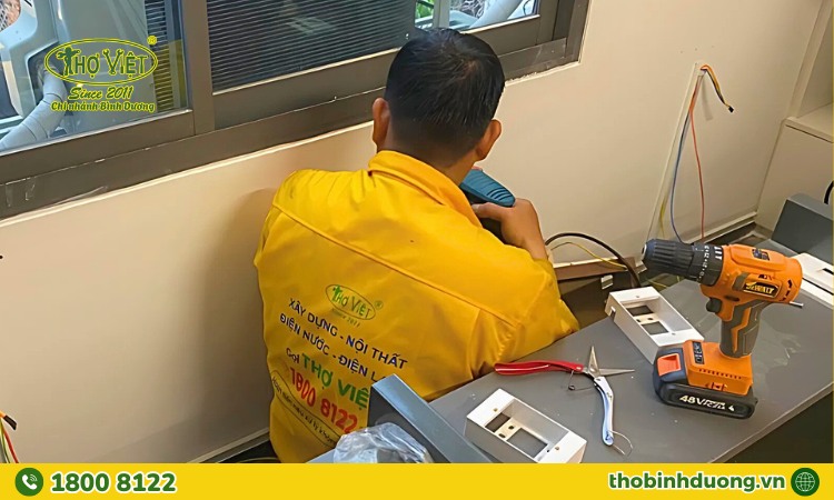 Hạng mục thợ sửa điện Bình Dương chuyên nghiệp