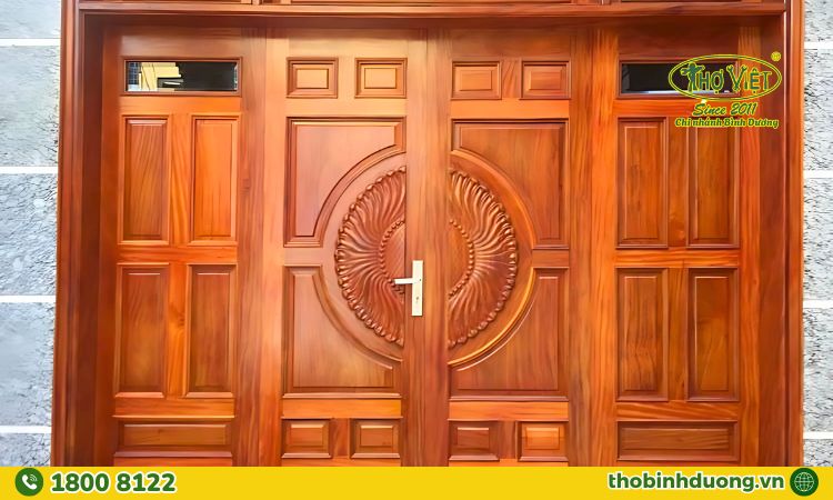 Xu hướng màu sơn cửa gỗ Bình Dương hiện nay