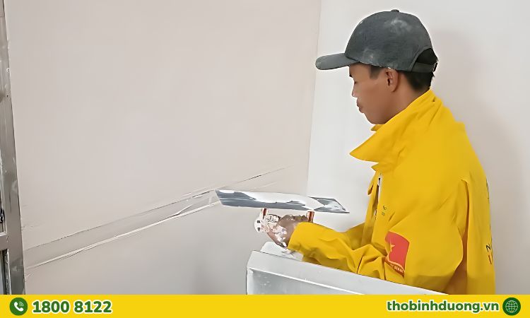 Dịch vụ sơn chống thấm cửa gỗ Bình Dương