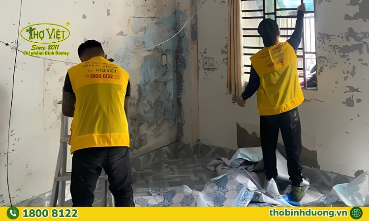 Hạng mục thợ sơn cửa gỗ Bình Dương hiện nay