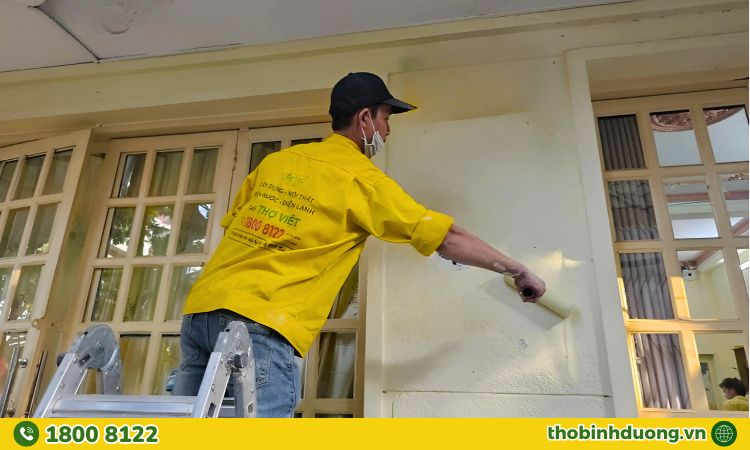 Dịch vụ sơn nhà phố tại Bình Dương