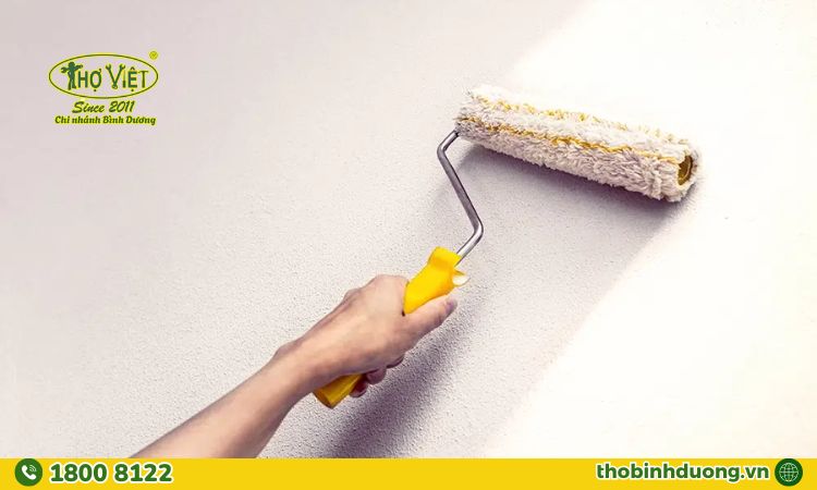 Dịch vụ sơn trang trí, sơn giả đá, giả gỗ tại Bình Dương