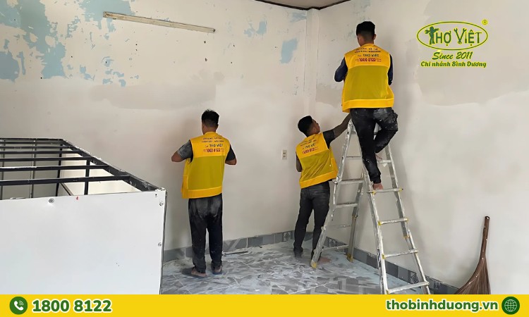 Dịch vụ sơn nhà tại Thợ Bình Dương