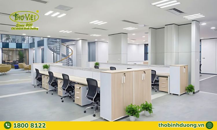 Dịch vụ sơn văn phòng mới tại Bình Dương