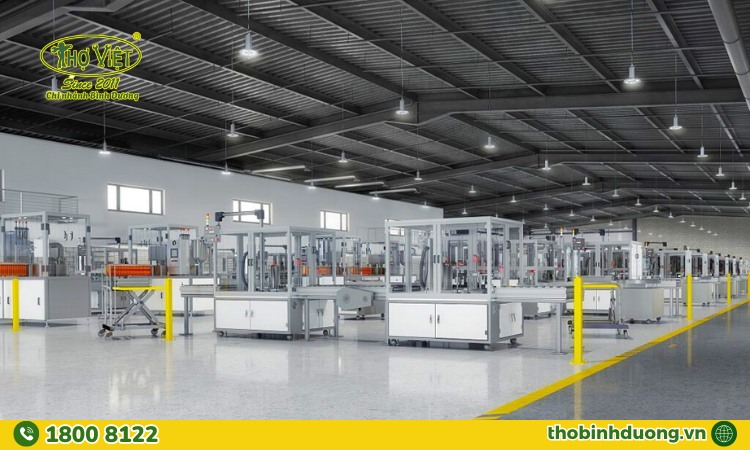 Hạng mục sửa chữa nhà xưởng tại Thuận An