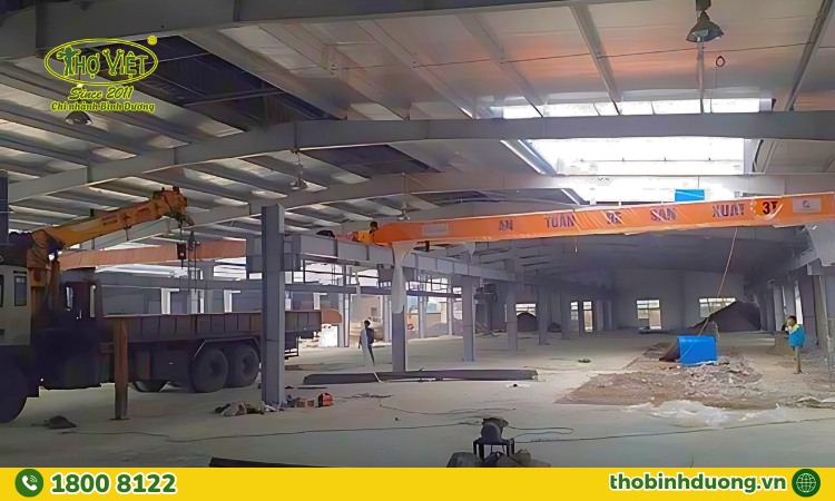 Lý do cần sửa chữa nhà xưởng tại Thuận An kịp thời