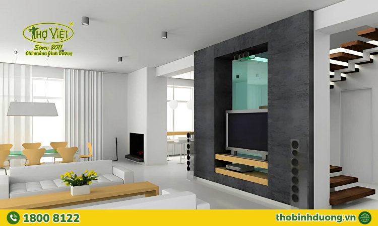 Thợ Bình Dương cam kết bảo hành dài hạn cho dịch vụ thi công trần vách thạch cao Bình Dương