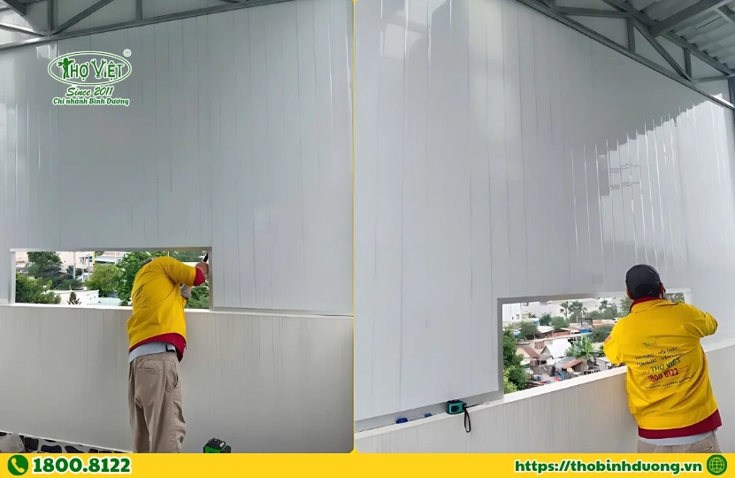 Ưu điểm dịch vụ thi công vách Panel Thợ Bình Dương