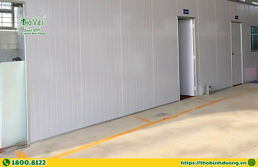 Tổng hợp những loại vách ngăn Panel hiện nay