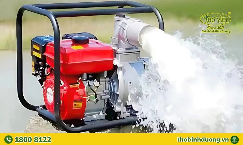 Dịch vụ cho thuê máy bơm rút nước ngập Thuận An