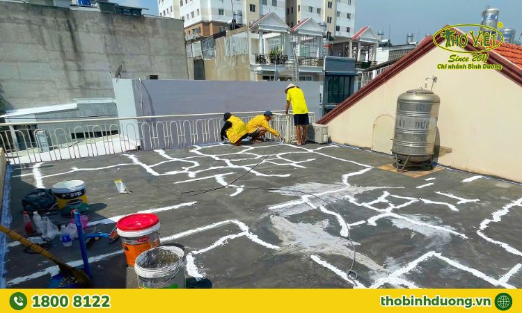 Chống thấm thuận và ngược cho sân thượng