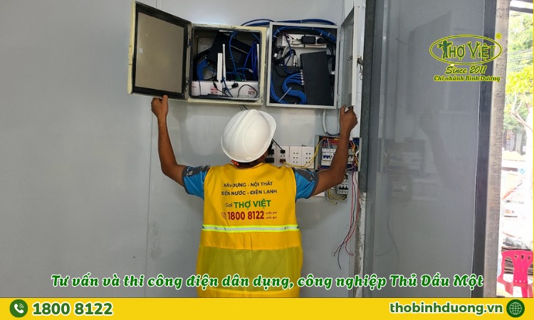 Thi công điện công nghiệp, dân dụng