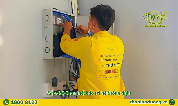 Dịch vụ lắp đặt & bảo trì hệ thống điện