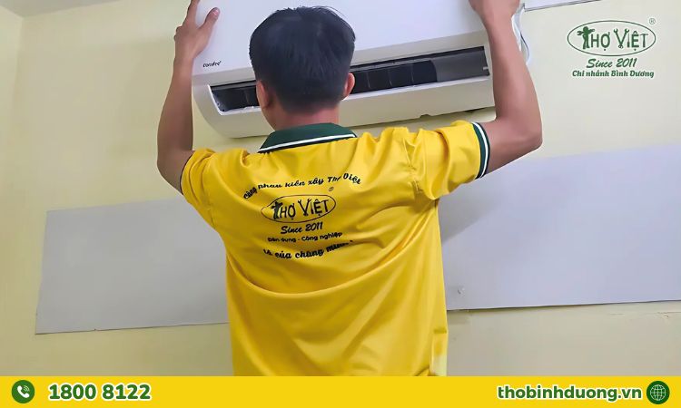Dịch vụ sửa máy lạnh Thợ Bình Dương chuyên nghiệp