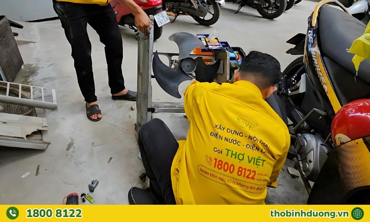 Bảng giá dịch vụ sửa máy lạnh Thuận An mới nhất