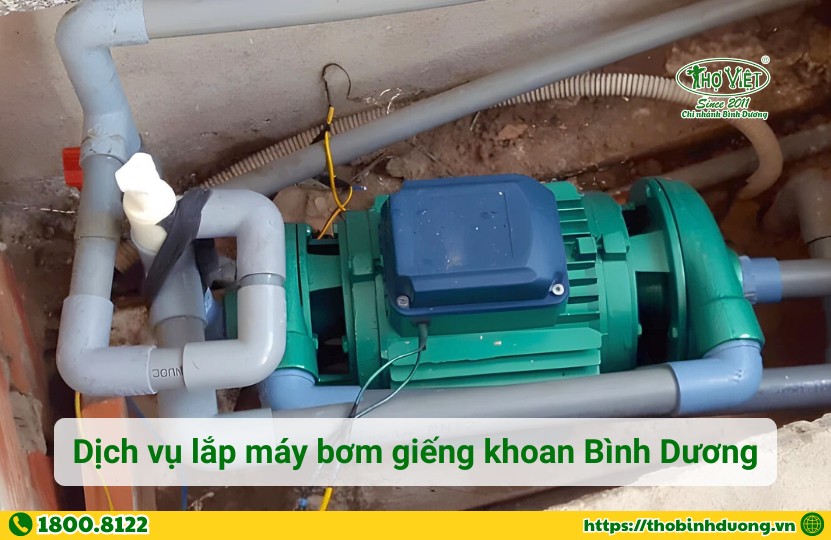 Dịch vụ thợ lắp máy bơm giếng khoan