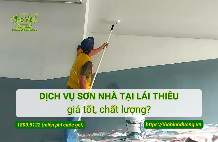 Báo giá dịch vụ sơn nhà tại Lái Thiêu