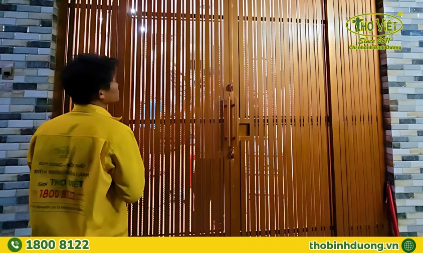 Bảng giá sửa cửa kéo Tân Uyên mới nhất