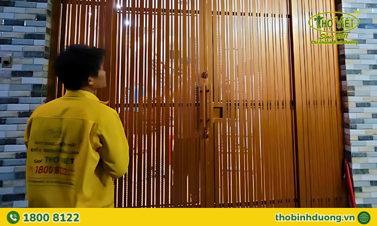 Hạng mục sửa cửa kéo Thợ Bình Dương