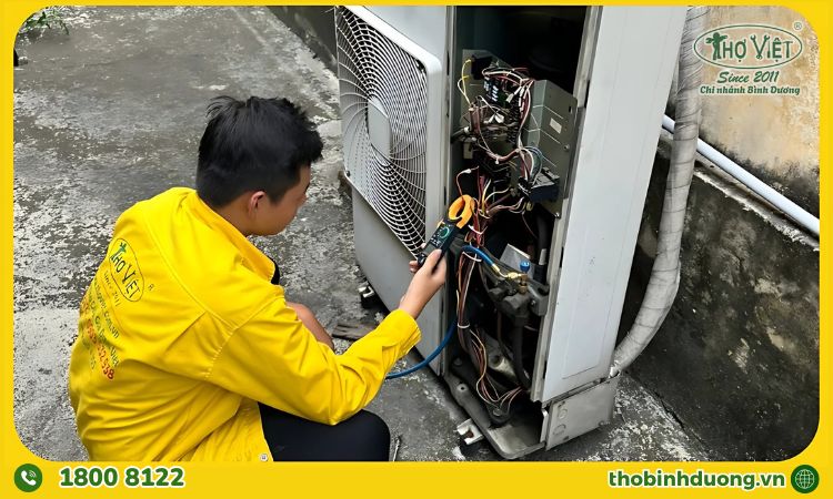 Dịch vụ sửa máy lạnh tại Bình Dương chuyên nghiệp