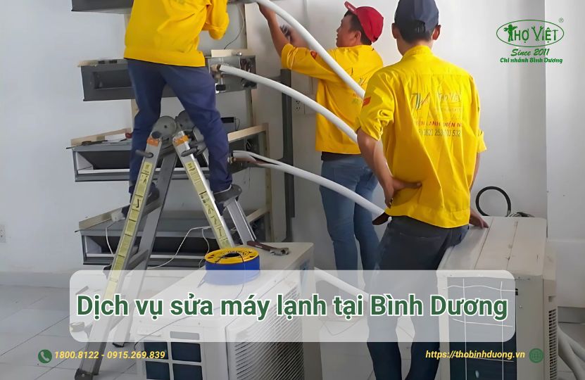 Báo giá dịch vụ sửa máy lạnh tại Bình Dương mới nhất
