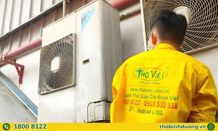 Quy trình sửa máy lạnh tại nhà ở Tân Uyên