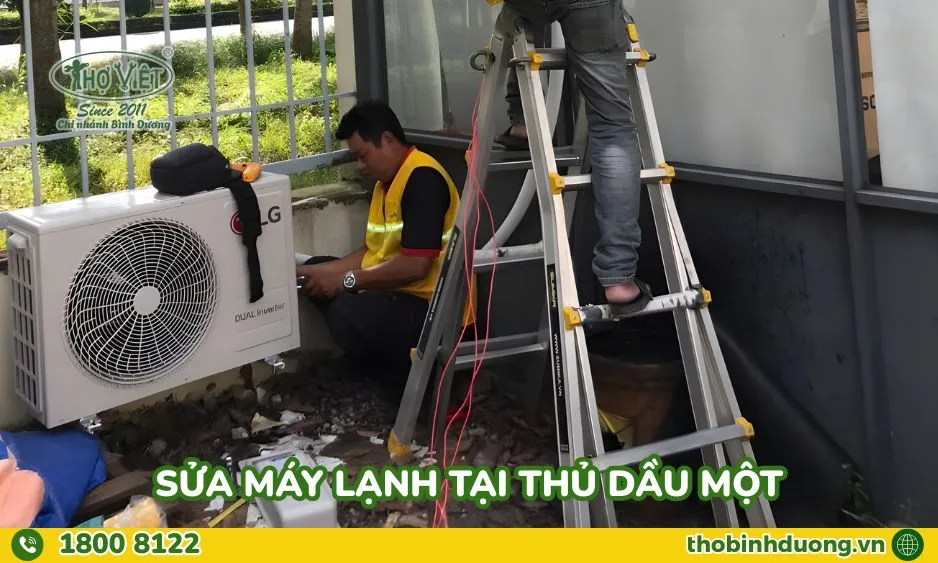 sửa máy lạnh tại Thủ Dầu Một