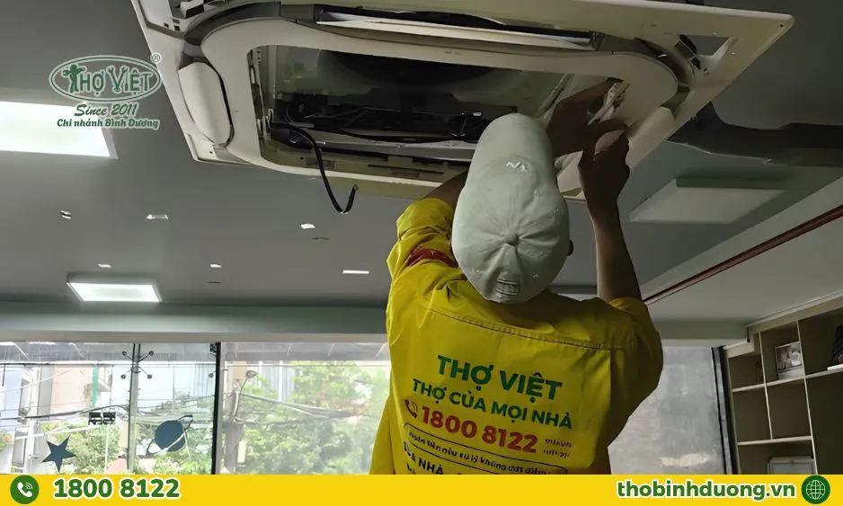 Báo giá dịch vụ sửa máy lạnh tại Thủ Dầu Một
