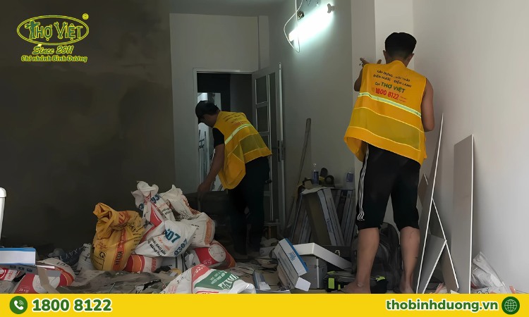 Bảng giá dịch vụ sửa nhà tại Chánh hiệp