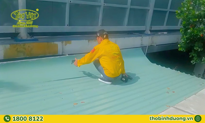 Dịch vụ that mái tôn hộ gia đình, nhà ở Bến Cát