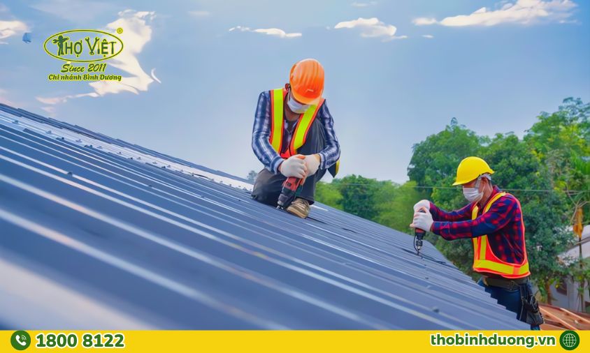 Bảng giá thay mái tôn Đông Hòa mới nhất