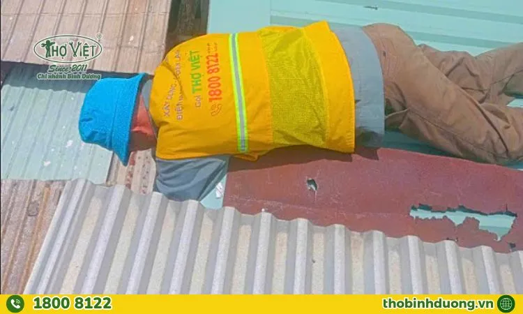 Báo giá dịch vụ thay mái tôn tại Bình Cơ mới nhất