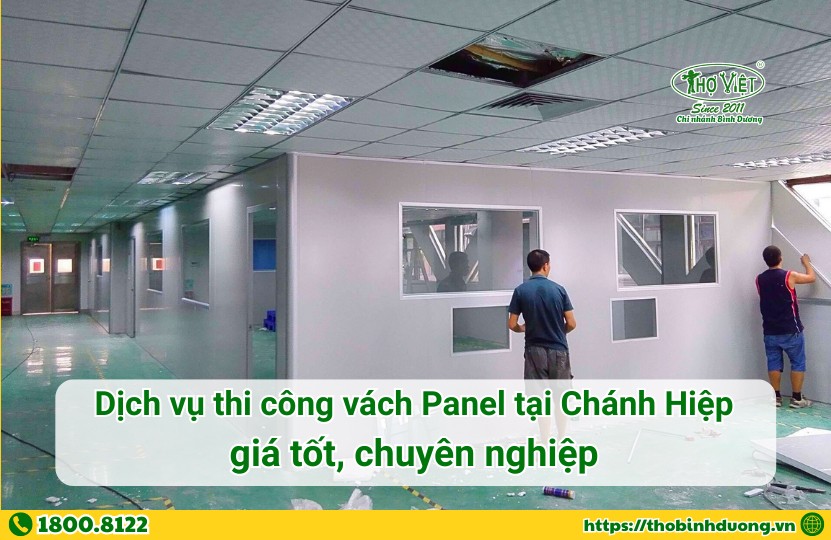 Báo giá dịch vụ thi công vách Panel Chánh Hiệp mới nhất