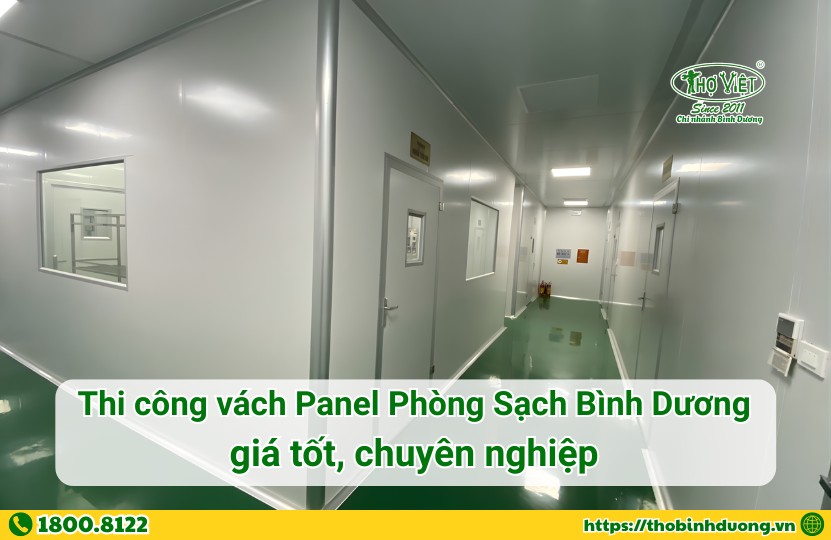 Báo giá dịch vụ thi công Panel phòng sạch Bình Dương