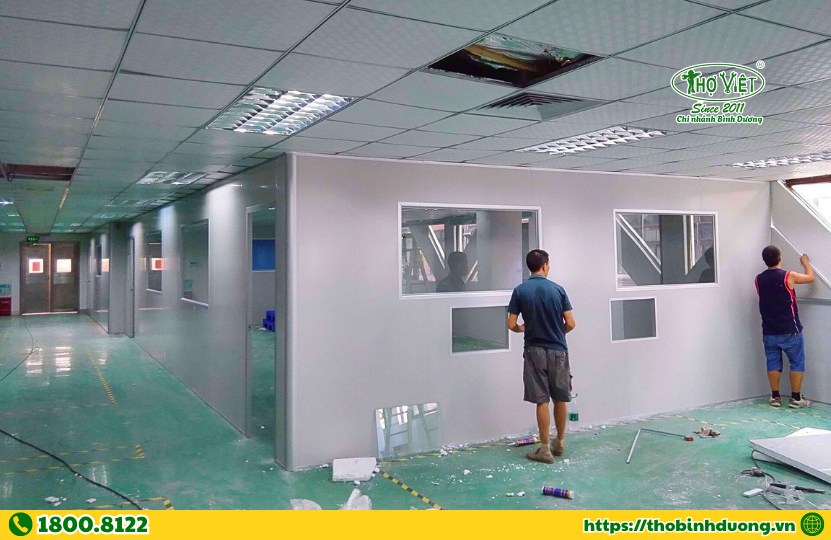 Bảng giá dịch vụ thi công Vách Panel Tại An Phú