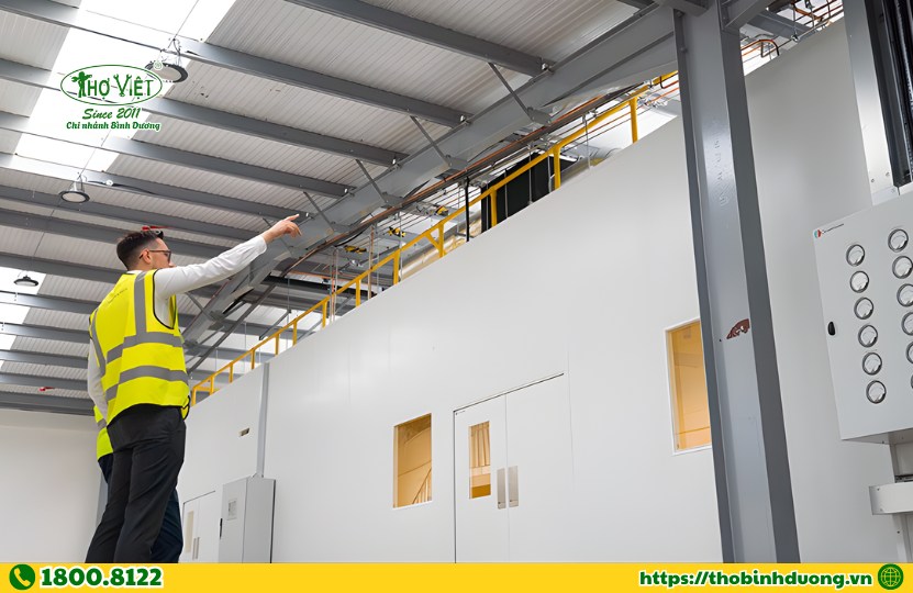 Hạng mục thi công vách Panel tại An Phú