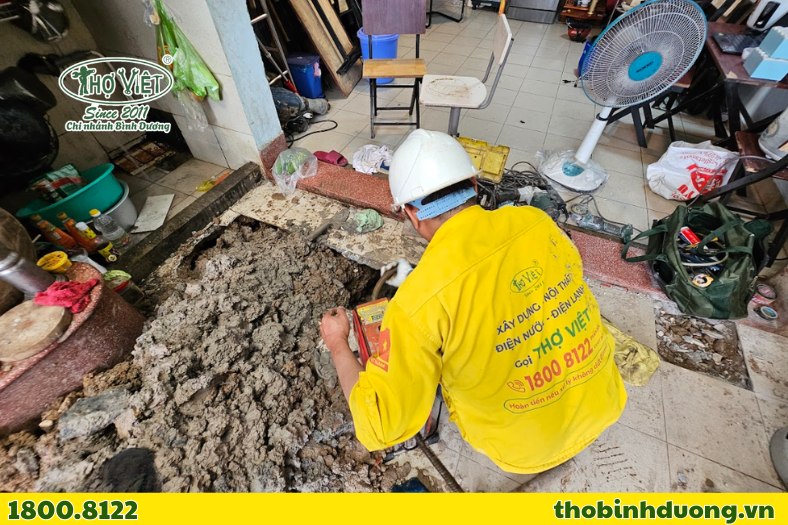 Thợ Bình Dương bảo hành dài hạn cho mọi hạng mục sửa chữa và thay thế