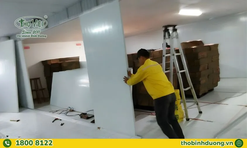 Dịch vụ thi công vách ngăn Panel tại Phú An uy tín