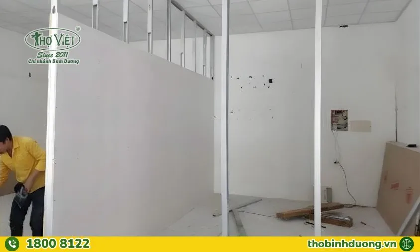 Quy trình thi công vách ngăn Panel tại Phú An