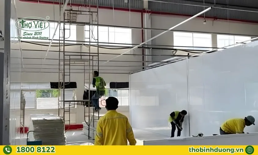 Lý do nên chọn thi công vách ngăn Panel tại Phú An