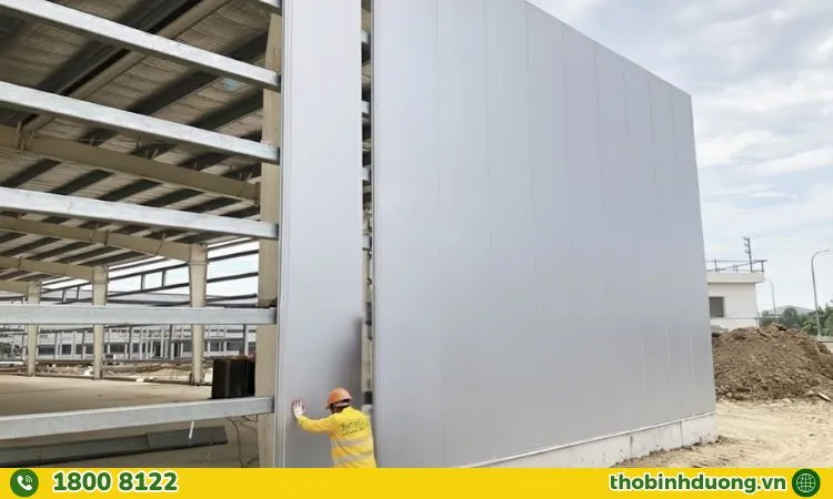 Cấu tạo của vách ngăn Panel