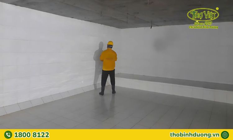 Quy trình vệ sinh bể nước ngầm Thợ Bình Dương